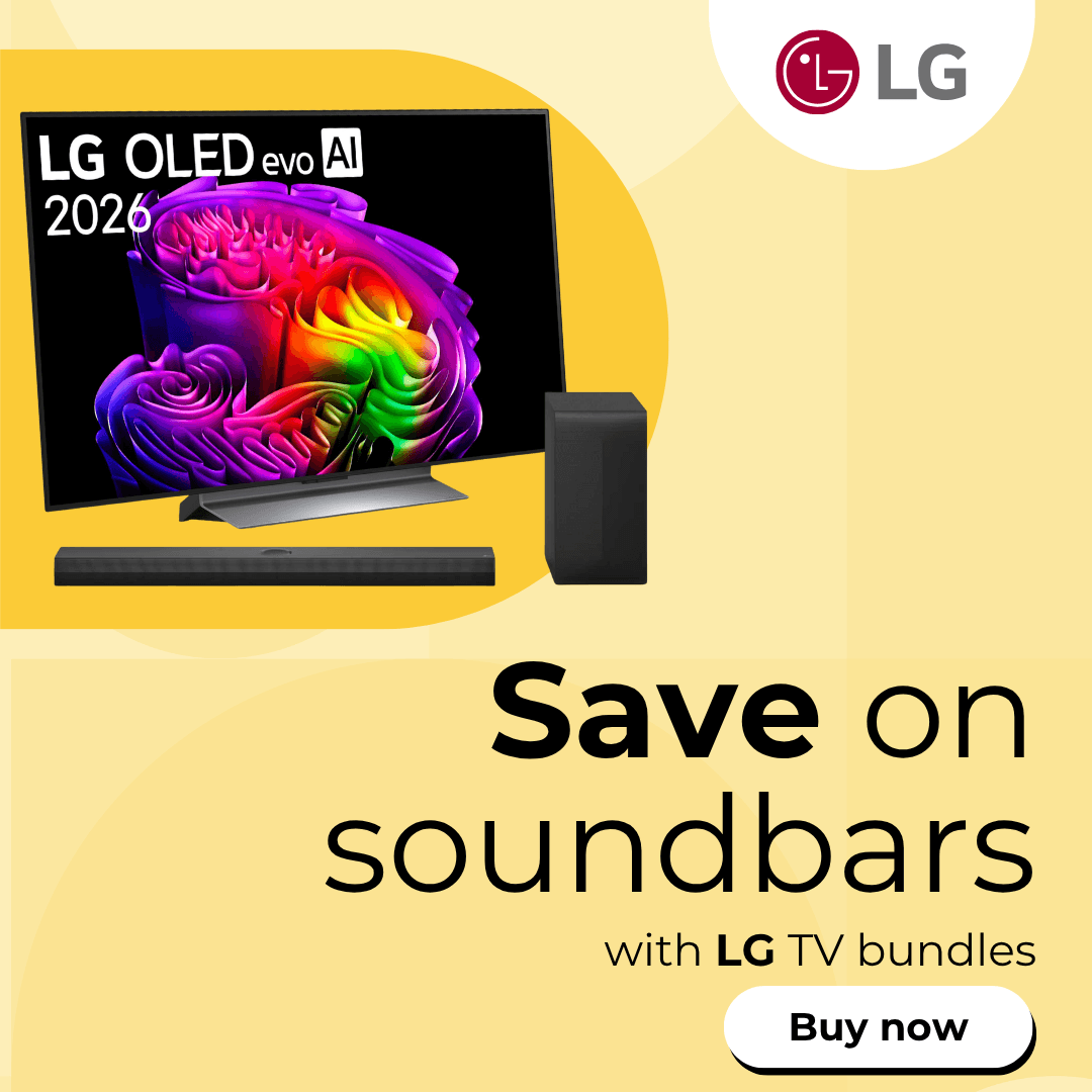 Save on soundbars with LG TV bundles